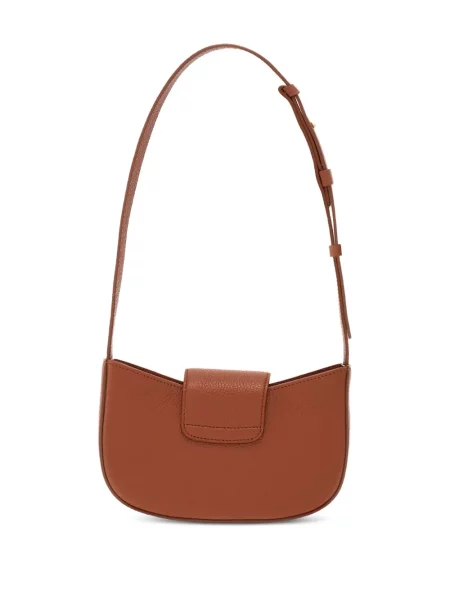 Mini kabelka Ferragamo hnědá