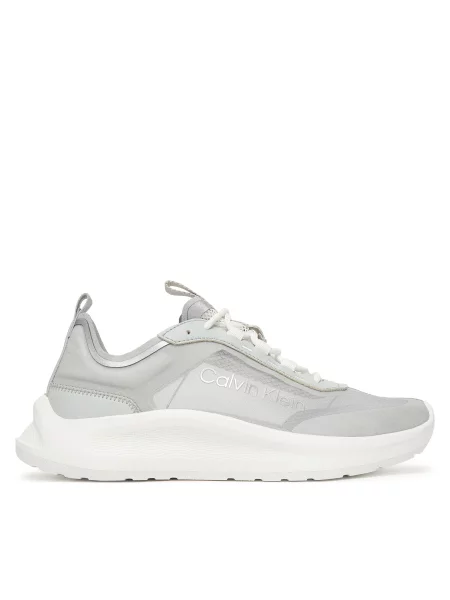 Sneakersy Calvin Klein šedé