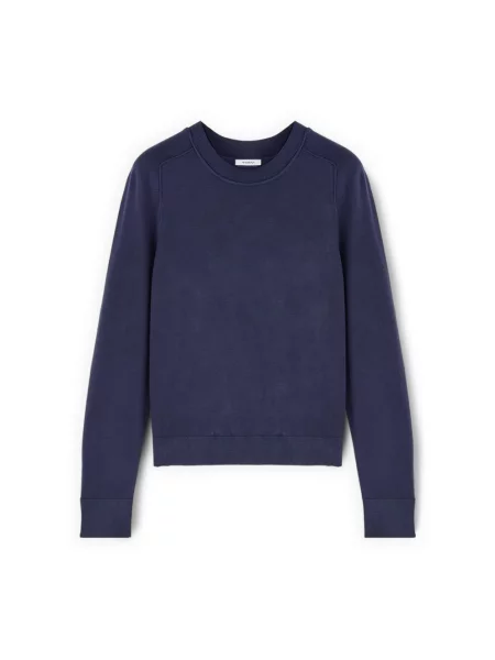 Dzianinowy sweter Motivi niebieski