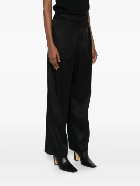 Pantaloni Our Legacy plisate negru