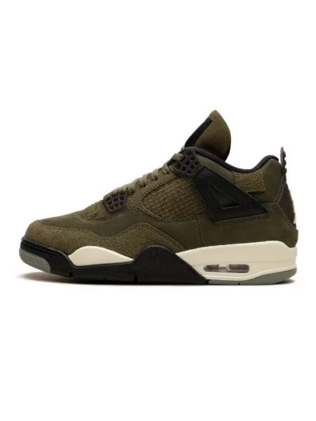Sneakersy Jordan Air Jordan 4 zamszowe zielone