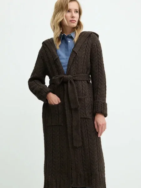 Жилетка Answear Lab кафяво