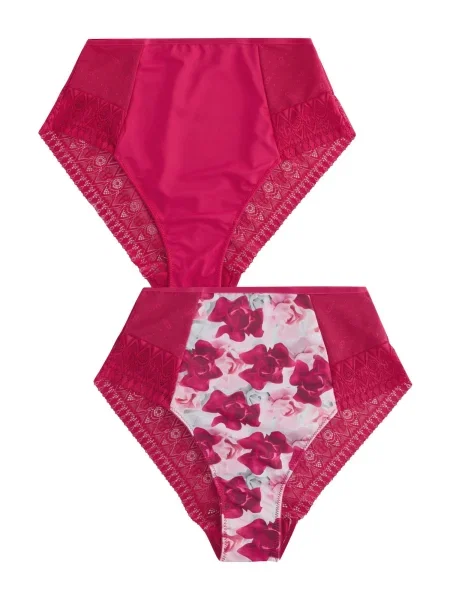 B by Ted Baker Spodnje hlače siva / roza bela