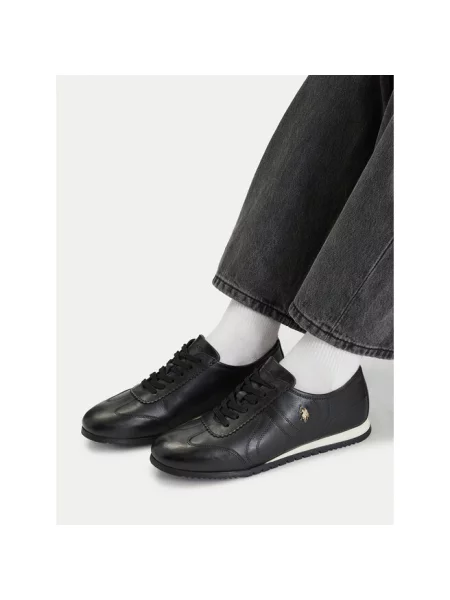 Sneakersy U.S. Polo Assn. czarne
