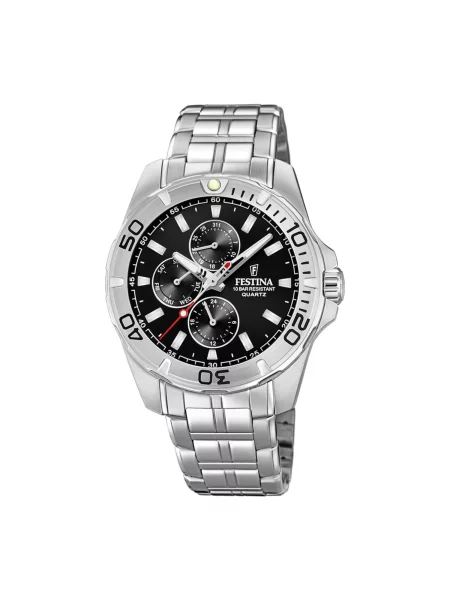 FESTINA Analogové hodinky Function watch MULTIFUNCION' černá