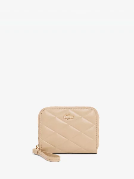 Гаманець Lacoste бежевий
