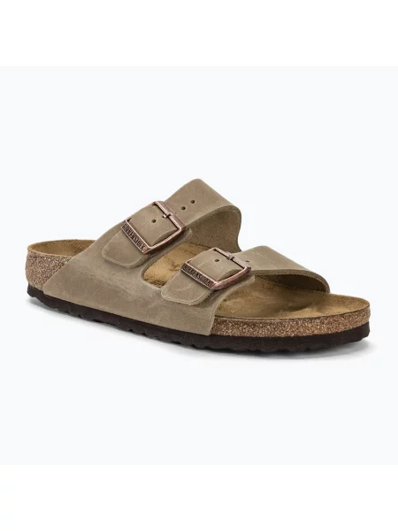 Kožené tenisky Birkenstock hnědé