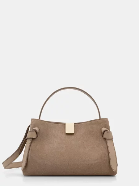 Yuzefi crossbody torbica semiš GYOZA MINI bež