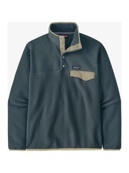 Polar Patagonia Lightweight Synchilla Snap-T szczytowy XS niebieski