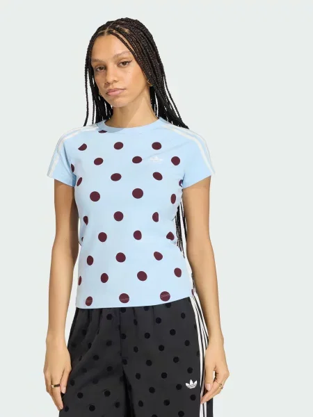 Футболка adidas Adicolor синій