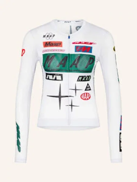 Maap Koszulka Rowerowa Drome Pro Air Ls weiss