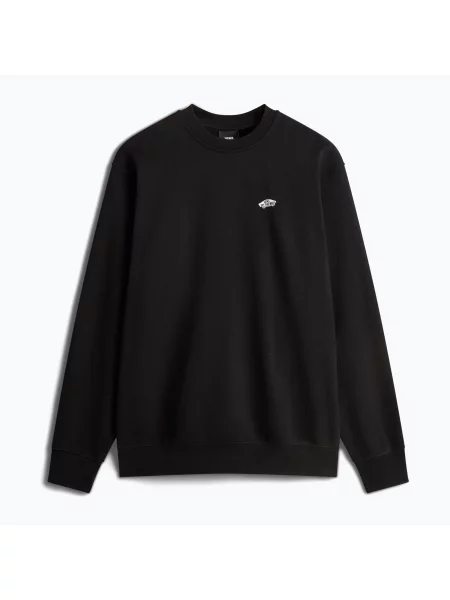 Mikina Vans Style 76 II Loose Ft Crew black/white bílá