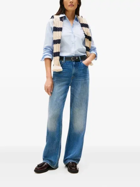 Cămașă Tommy Hilfiger albastru