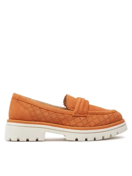 Loaferice Caprice narančasta