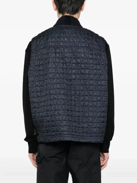 Vestă Stone Island cu strasuri albastru