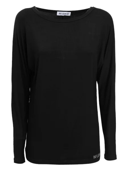 Influencer Tricou negru