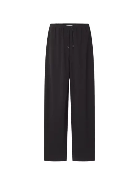 Pantaloni Lanvin cu cordon negru