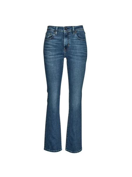 Kavbojke na zvonec Levi's® z visokim pasom modra