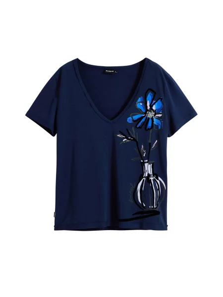Desigual Tricou Dumas Bleumarin albastru