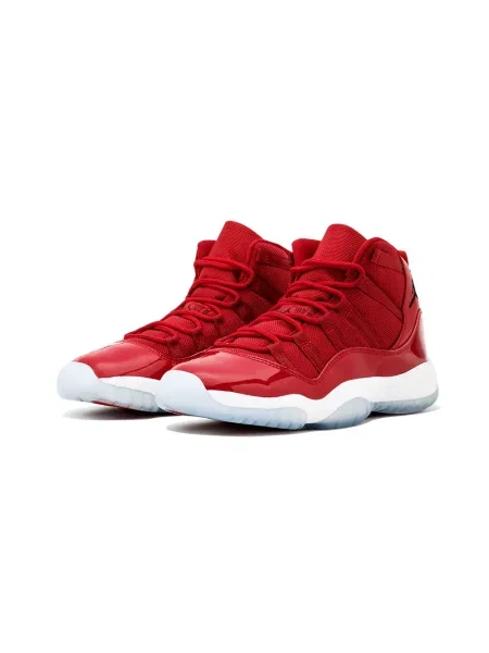 Sneakersy dziecięce Jordan 11 Retro czerwone