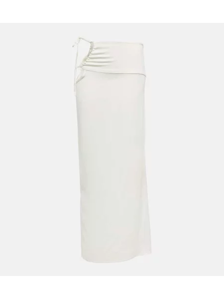 Maksi spódnica maxi Christopher Esber biała