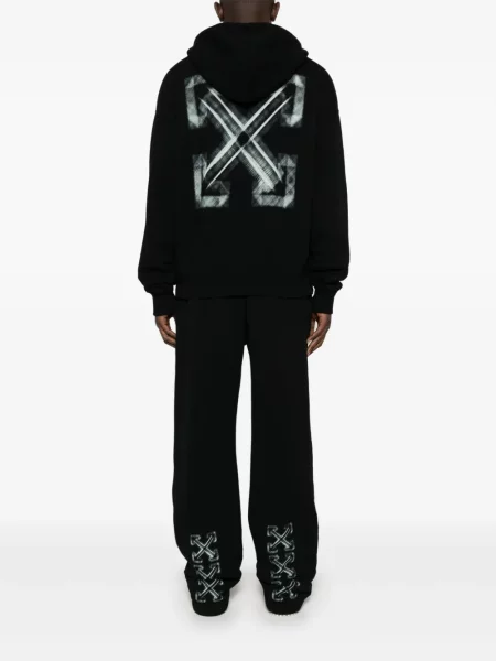 Hanorac cu glugă Off-white alb
