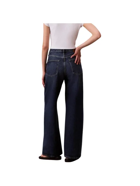 Blugi Calvin Klein Jeans albastru