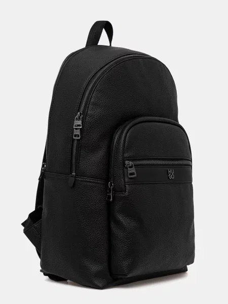Рюкзак HUGO великий однотонний чорний