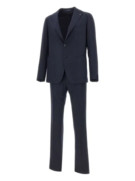 Garnitur Tagliatore garniturowy jednorzędowy niebieski
