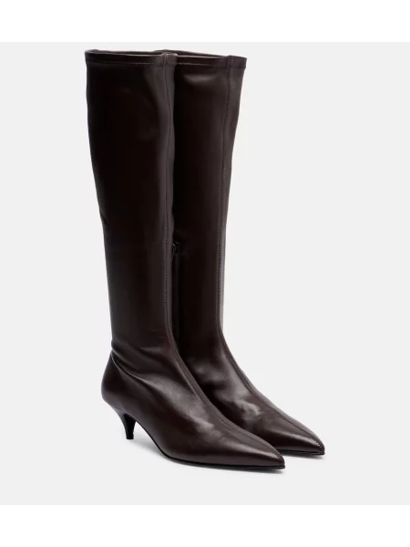 Kožené kozačky A.emery hnědé