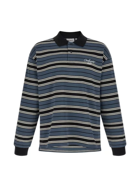 Koszulka polo Carhartt Wip niebieska