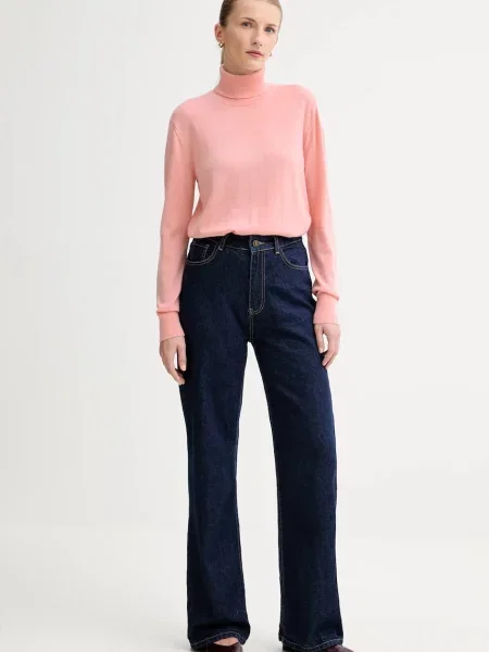 Calvin Klein Pulover z dodatkom volne roza