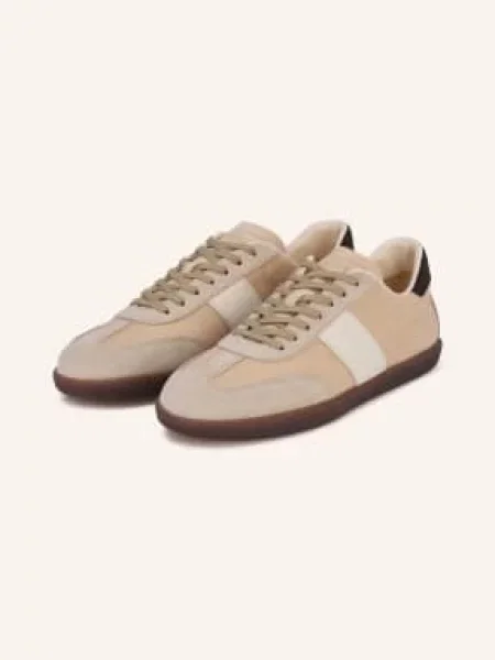 Tod's Trampki beige białe