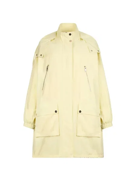 Geacă parka Liu Jo cu glugă galben