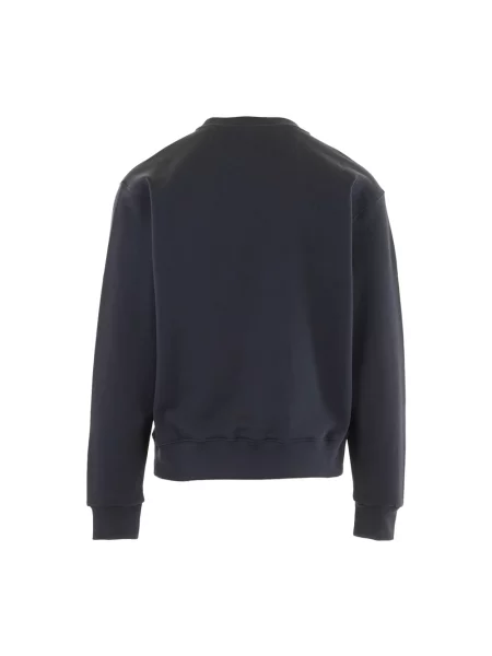 Bluza nierozpinana Kenzo w kwiatki klasyczna niebieska