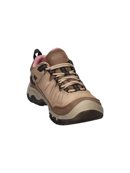 Buty trekkingowe TARGHEE IV WP W Keen brązowo-szare/różowe beżowe