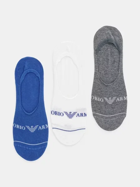 Чорапи Emporio Armani Underwear сиво