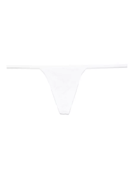 Chiloți tanga Maison Close alb