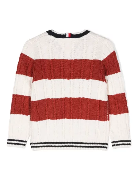Sweter dziecięcy Tommy Hilfiger biały