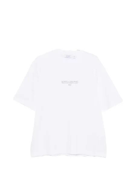 Tricou Off-white cu imagine alb