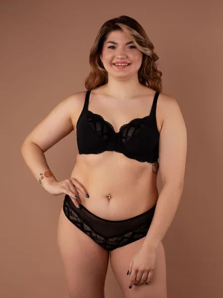 Труси brabrabra поліамід/еластан чорний