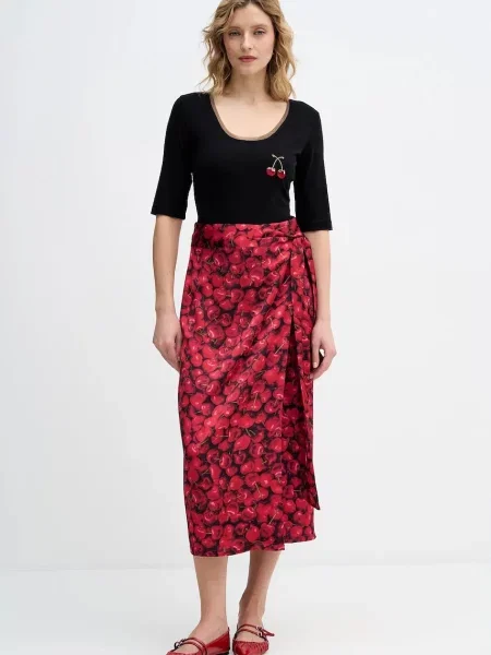 Футболка Never Fully Dressed Cherry Teddy чорний