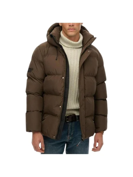 Geacă Superdry maro