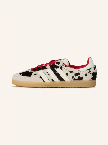 Adidas Originals sneakersy skórzane Samba Og beżowy białe