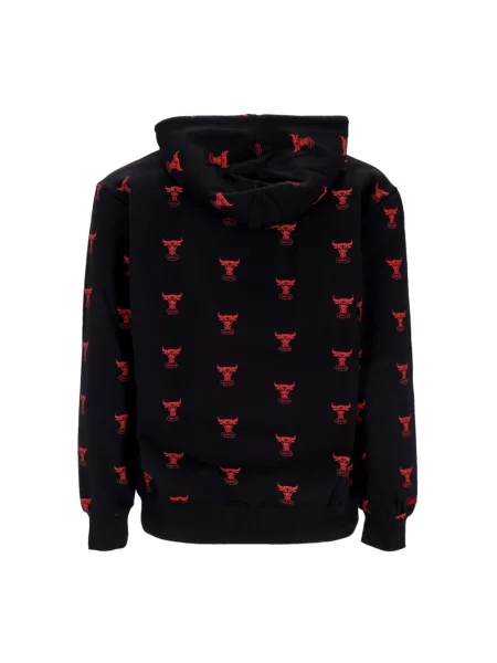 Bluza z kapturem Mitchell & Ness polarowa czarna