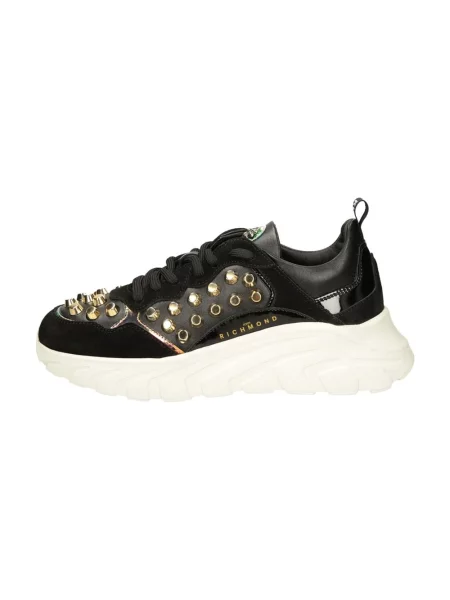 Sneakersy John Richmond z nitami czarne