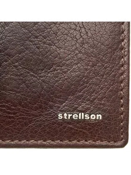 Strellson Peněženka Jefferson tmavě hnědá
