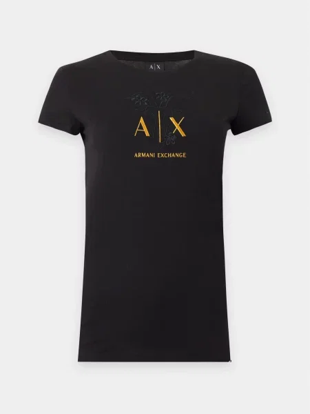 ARMANI EXCHANGE Tričko žltá čierna
