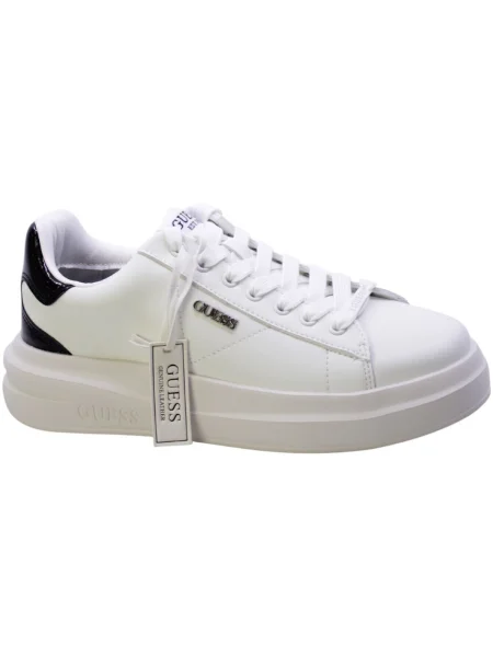 Pantofi Guess din piele alb