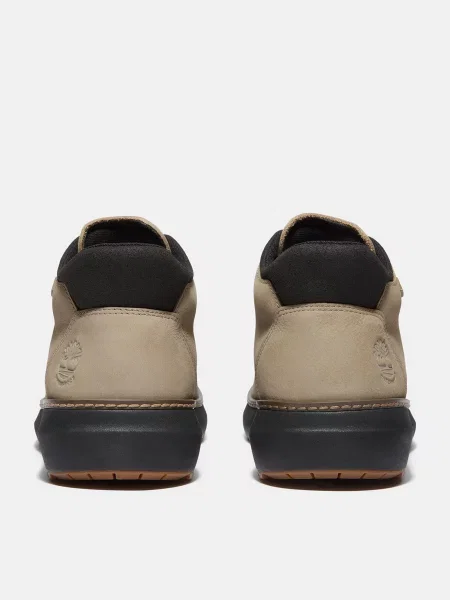 Ботинки Timberland из нубука серые